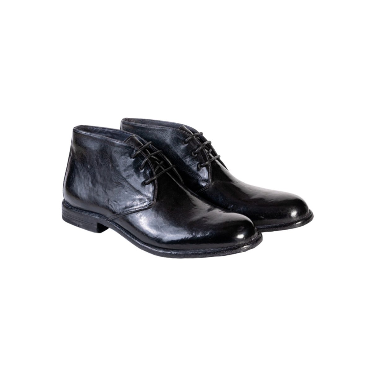 Stivaletti da uomo in vera pelle lavorazione artigianale Italiana - immagine 3