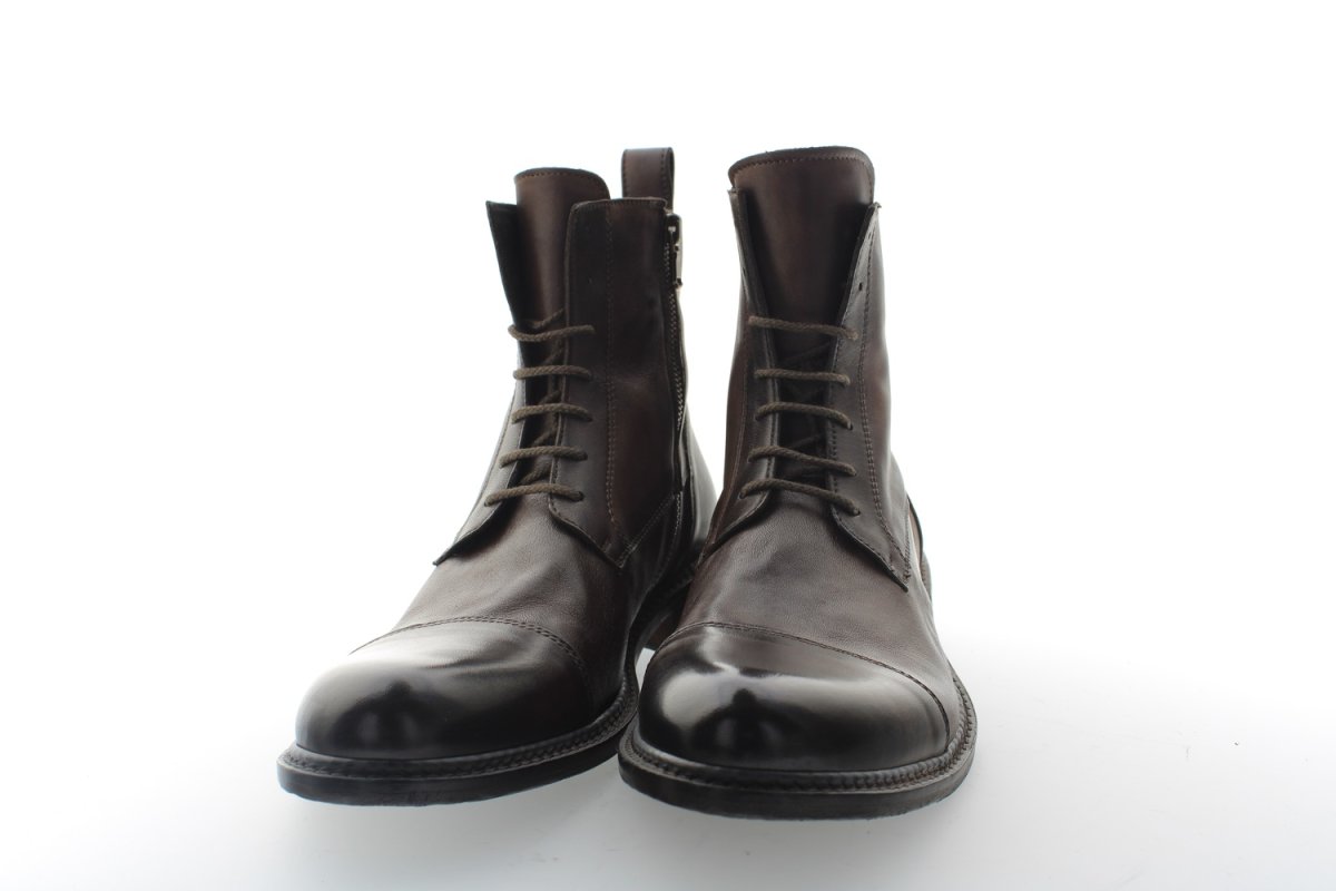 Stivaletti da uomo in pelle genuina lavorazione artigianale Italiana - immagine 8