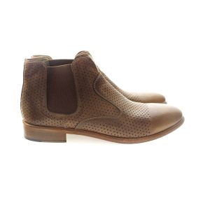 Stivaletti da uomo in pelle forati