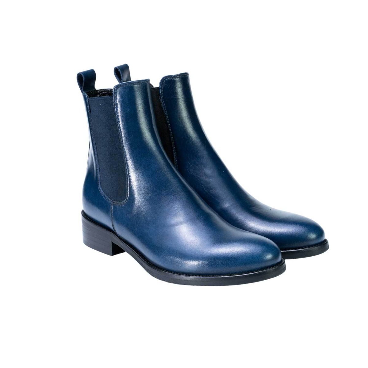 Stivaletti da donna elasticizzati in pelle genuina lavorazione artigianale - immagine 3