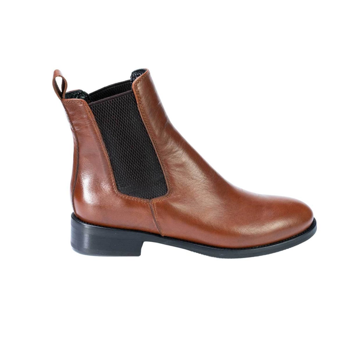 Stivaletti da donna elasticizzati in pelle genuina lavorazione artigianale - immagine 5