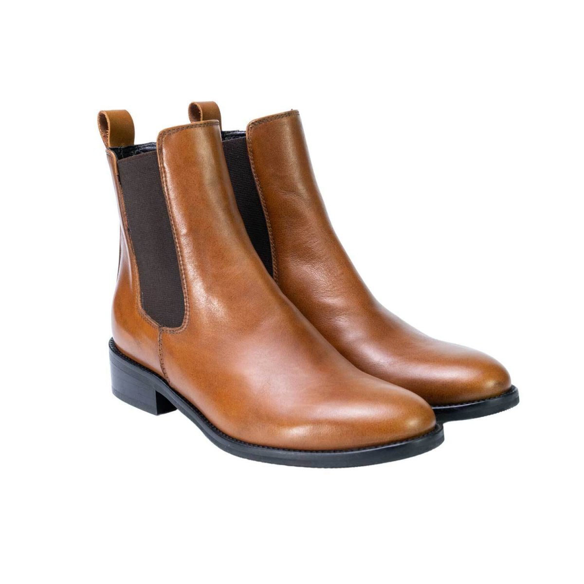 Stivaletti da donna elasticizzati in pelle genuina lavorazione artigianale - immagine 9