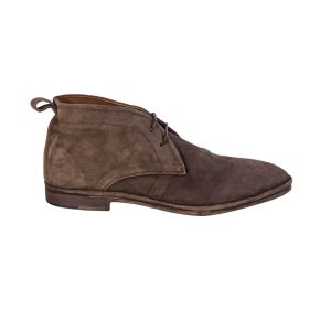 Polacchini da uomo in pelle scamosciata lavorazione artigianale Italiana