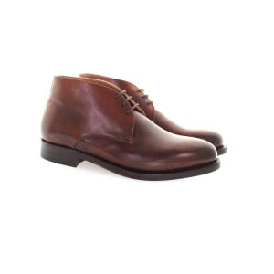 Polacchini da uomo in vera pelle lavorazione artigianale Italiana