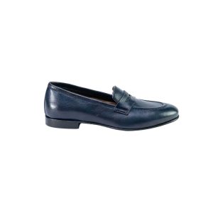Mocassini slip-on da donna in pelle genuina lavorazione artigianale