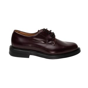 Scarpe stringate da uomo in pelle di vitello lavorazione artigianale