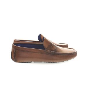 Mocassini da uomo in vera pelle lavorazione artigianale