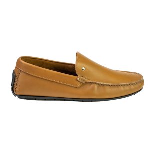 Mocassini slip-on da uomo in pelle morbida lavorazione artigianale Italiana