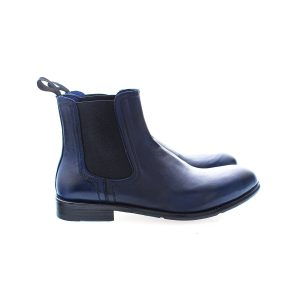 Stivaletti elesticizzati da uomo in pelle lavorazione artigianale Italiana