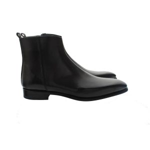 Stivaletti da uomo eleganti con cerniera lavorazione artigianale italiana