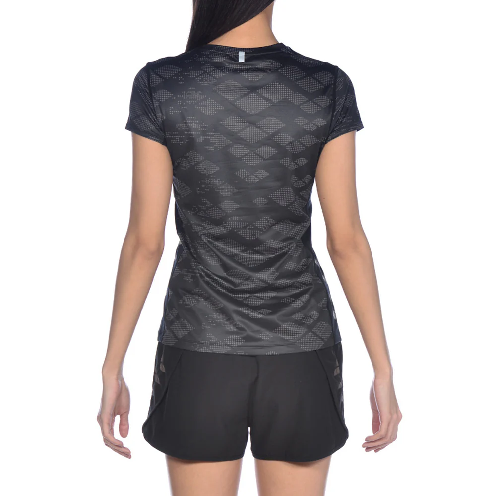 ARENA Woman T-Shirt Short Sleeve RUN MESH SOLID 001541 - immagine 4