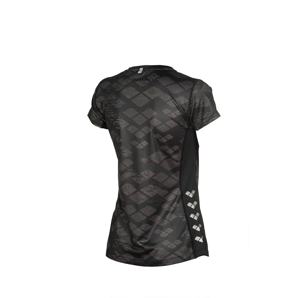 ARENA Woman T-Shirt Short Sleeve RUN MESH SOLID 001541 - immagine 3