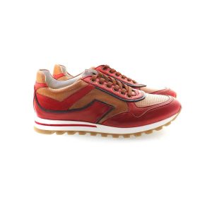 Sneakers da uomo in vera pelle lavorazione artigianale Italiana