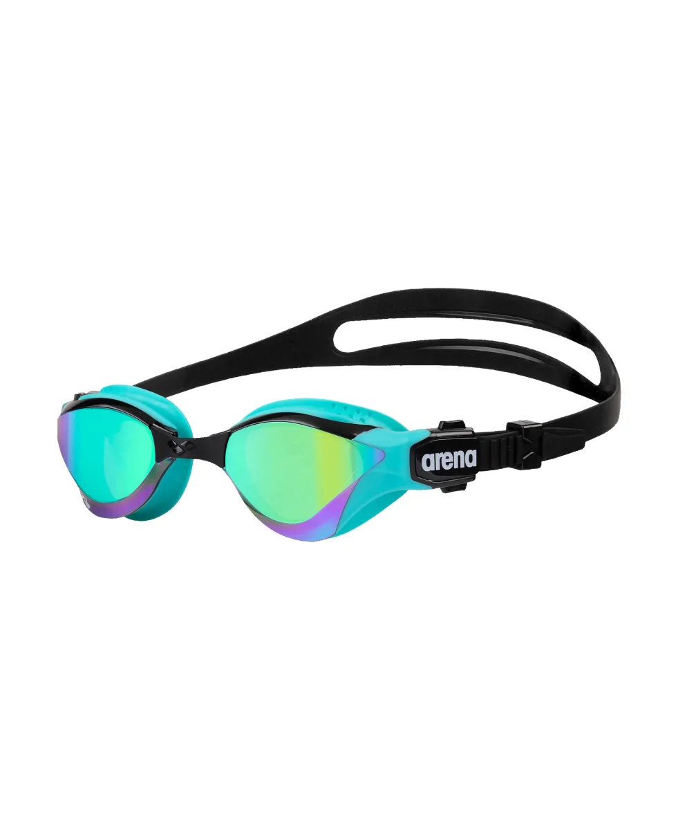 ARENA Goggles COBRA TRI SWIPE MIRROR 002508 110 Emerald Peacock