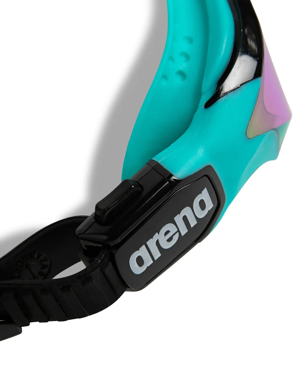 ARENA Goggles COBRA TRI SWIPE MIRROR 002508 110 Emerald Peacock - immagine 3