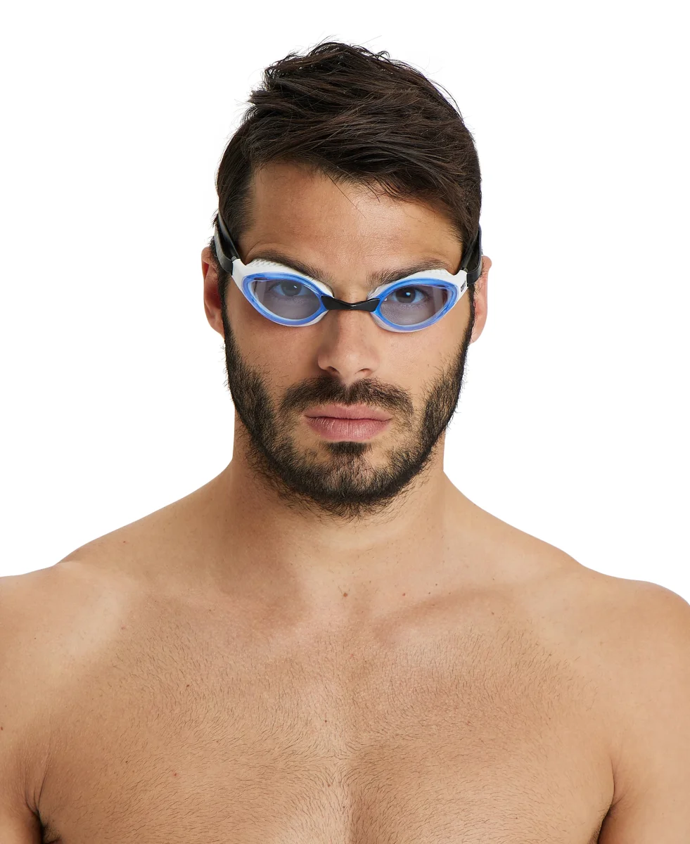 ARENA Occhialini Air-Speed Blue White - immagine 4