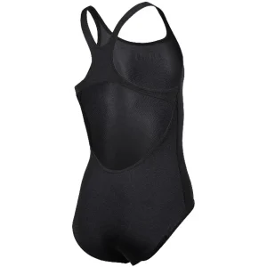 ARENA Girls's Team Swim PRO SOLID  Black-White 004762 550