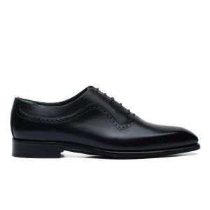 Oxford Black with Brogue Design