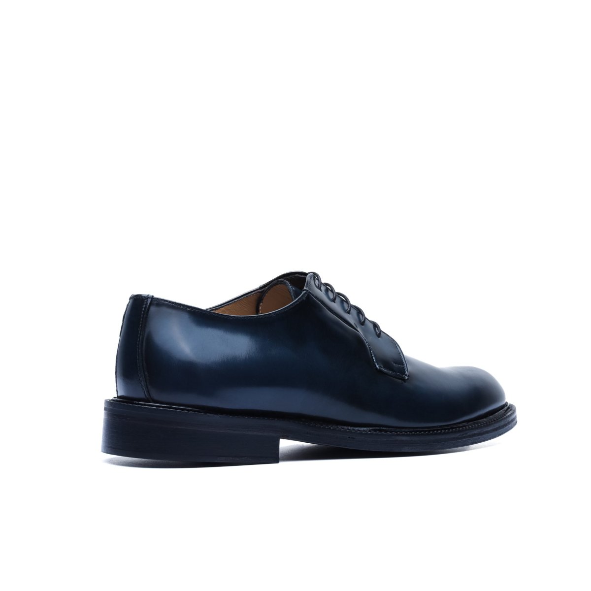 Derby in Brushed Leather Blue - immagine 8