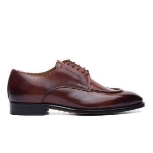 Derby in Brown Leather