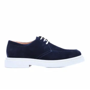 Derby in Blue Suede