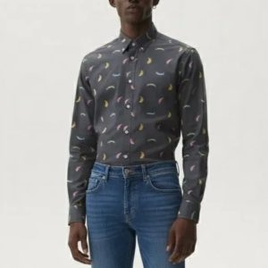 Feather Pattern Shirt