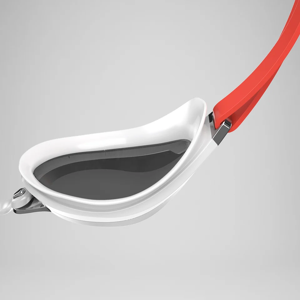 SPEEDO Goggles FASTSKIN SPEEDOSOCKET 2 MIRROR 10897 17608 Red Blue - immagine 5