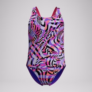 SPEEDO Girl One Piece ALLOVER LEADERBACK Woven Short 1237716012