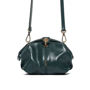 Pouf Small glossy verde