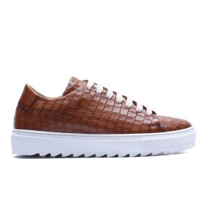 Low Sneakers Shark Sole – Crocodile Siena