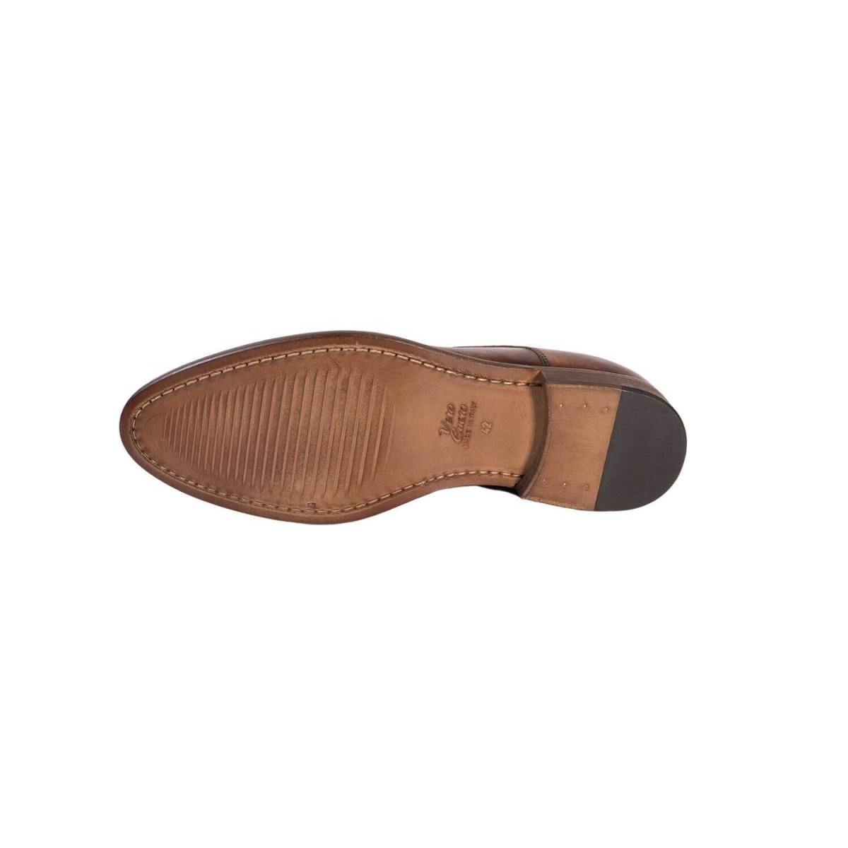 Scarpe formali stringate in pelle di vitellino fatte a mano - immagine 9