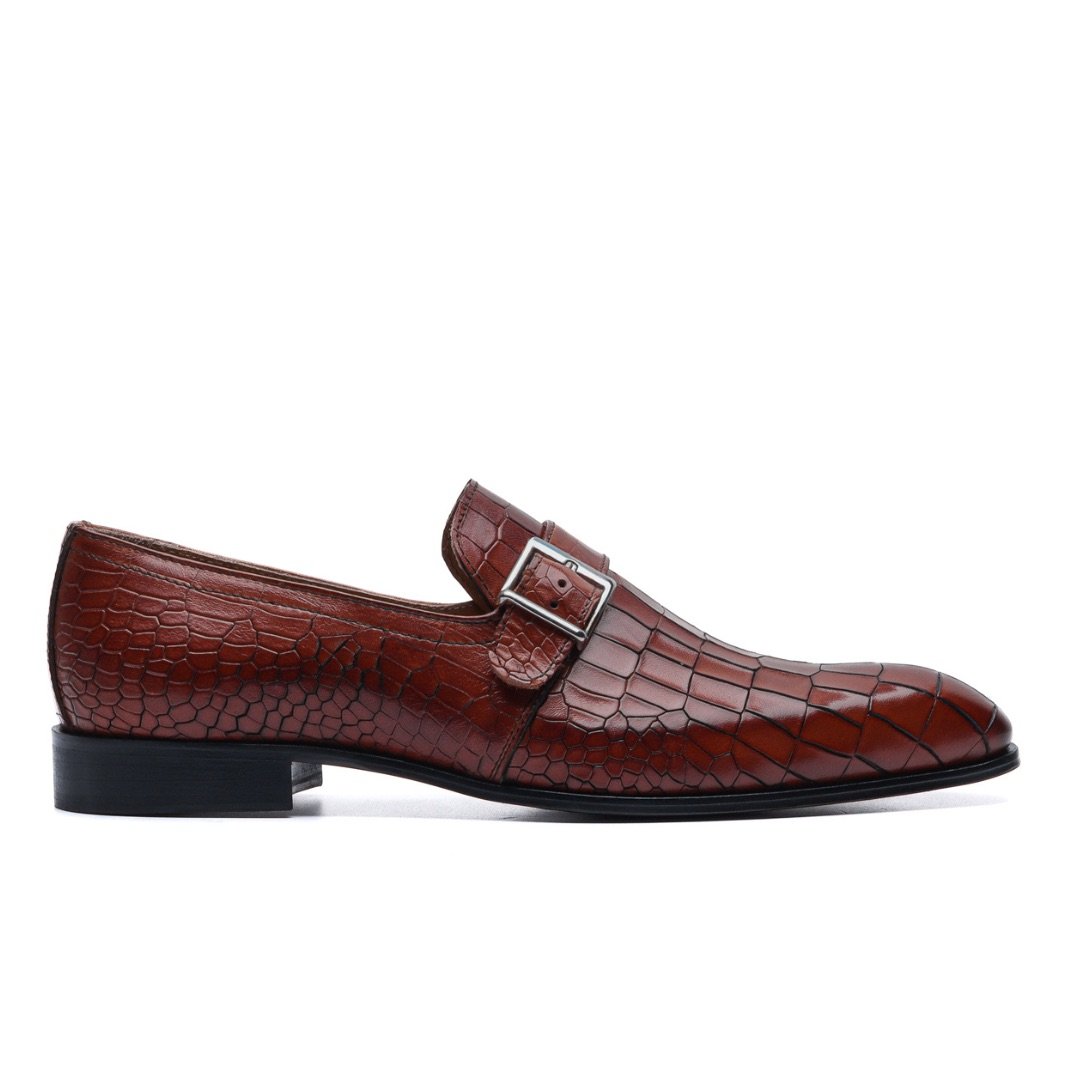 Monk Strap in Brandy Leather - immagine 2