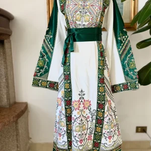 ABITO “FIORI DI RESISTENZA” VERDE