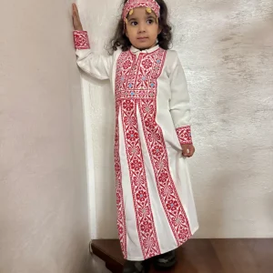 ABITO BAMBINA BIANCO