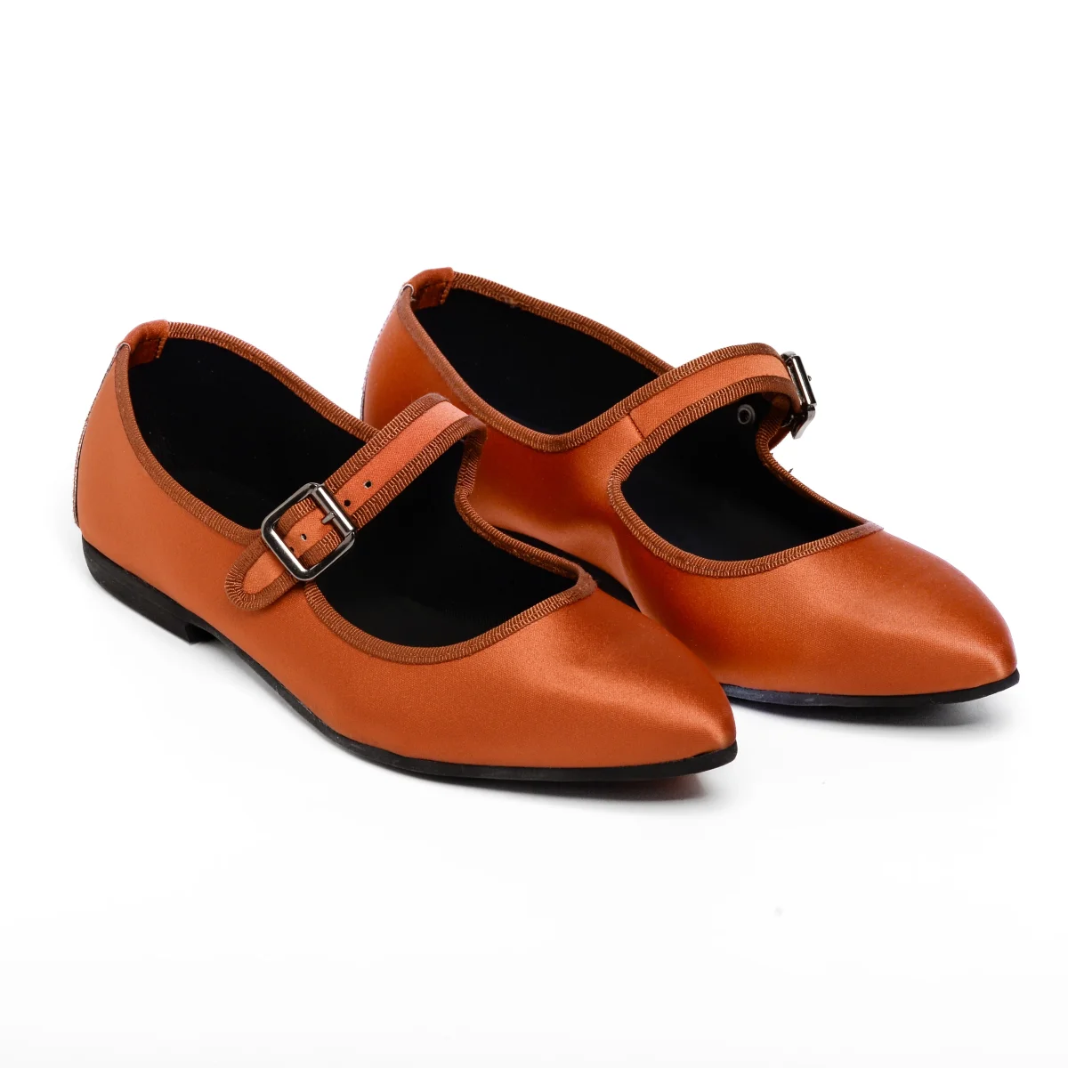 Flavia Mary Jane satin rame - immagine 5