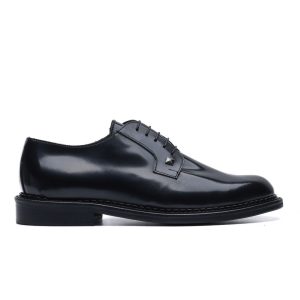 Derby in Pelle Spazzolata Black Rock