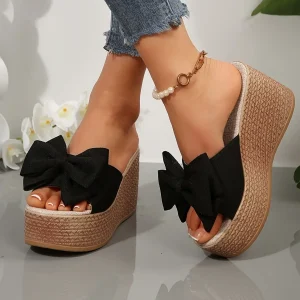 Zeppe Estive con Fiocco e Punta Aperta – Slip-On ZGS