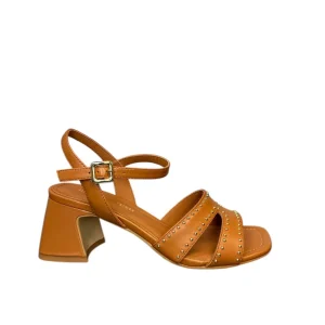 Donna bruno premi Sandali con tacco