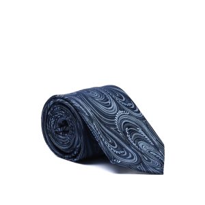 Sartorial Tie with Plumes Pattern
