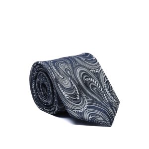 Sartorial Tie with Plumes Pattern