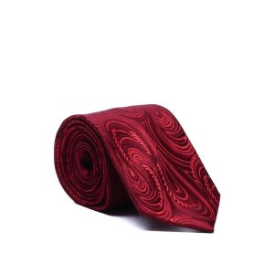 Sartorial Tie with Plumes Pattern