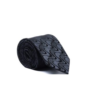 Sartorial Tie with Waves Pattern