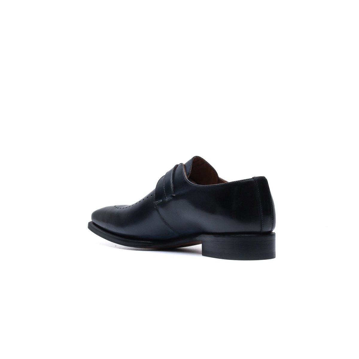Monk Strap Derby Long Brogue – Blu - immagine 8