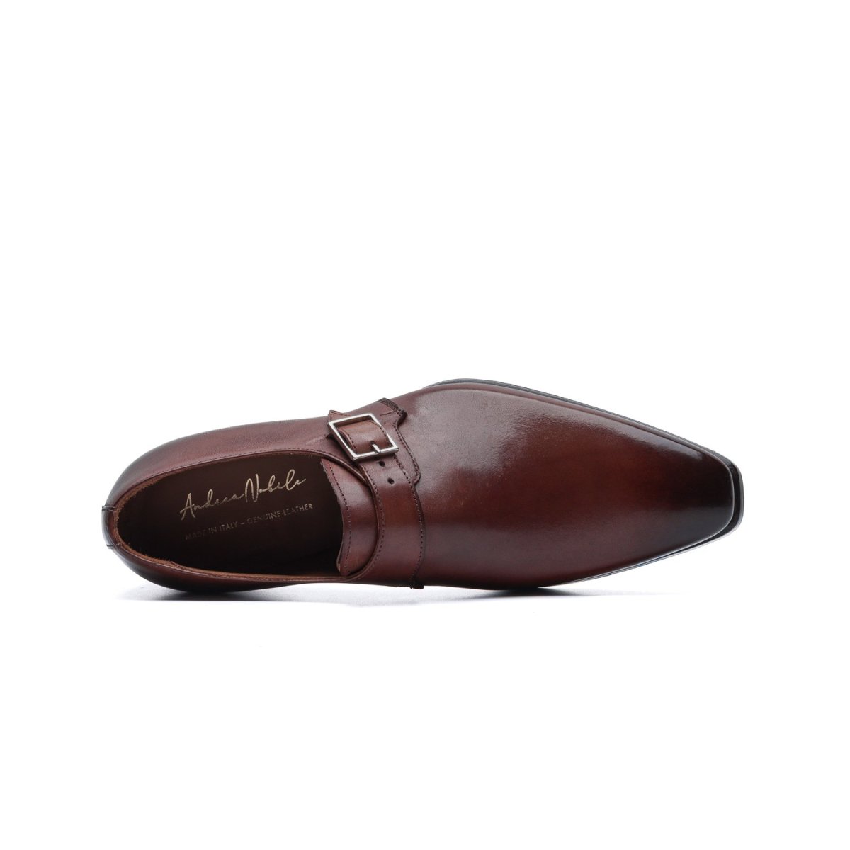 Monk Strap in Pelle Brandy - immagine 8