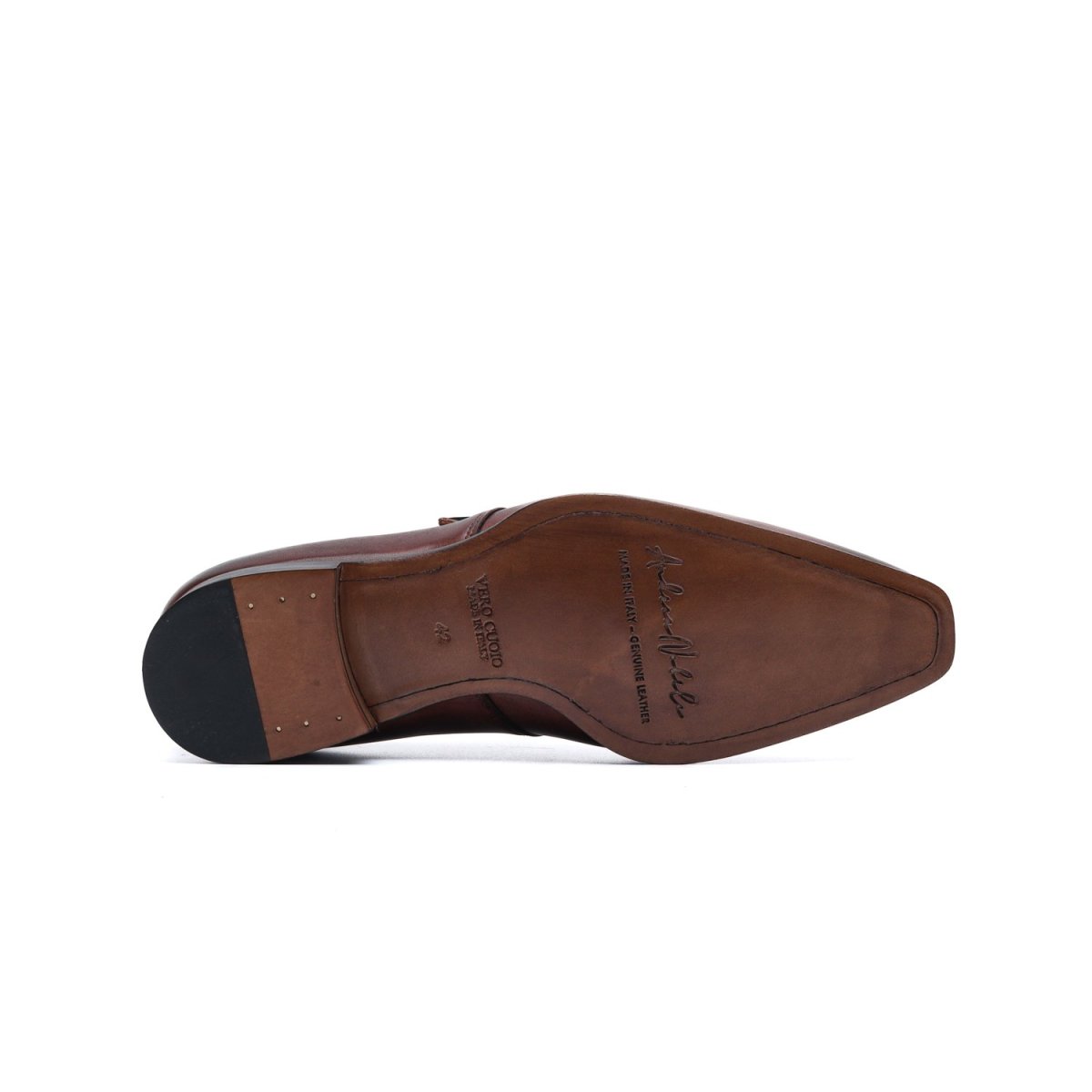 Monk Strap in Pelle Brandy - immagine 9