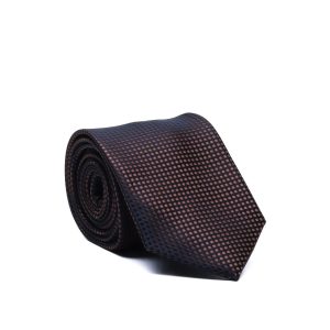 Sartorial Tie with Micro Circles Pattern