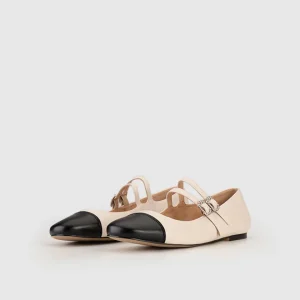 Ballerine - Riva - Panna/Nero