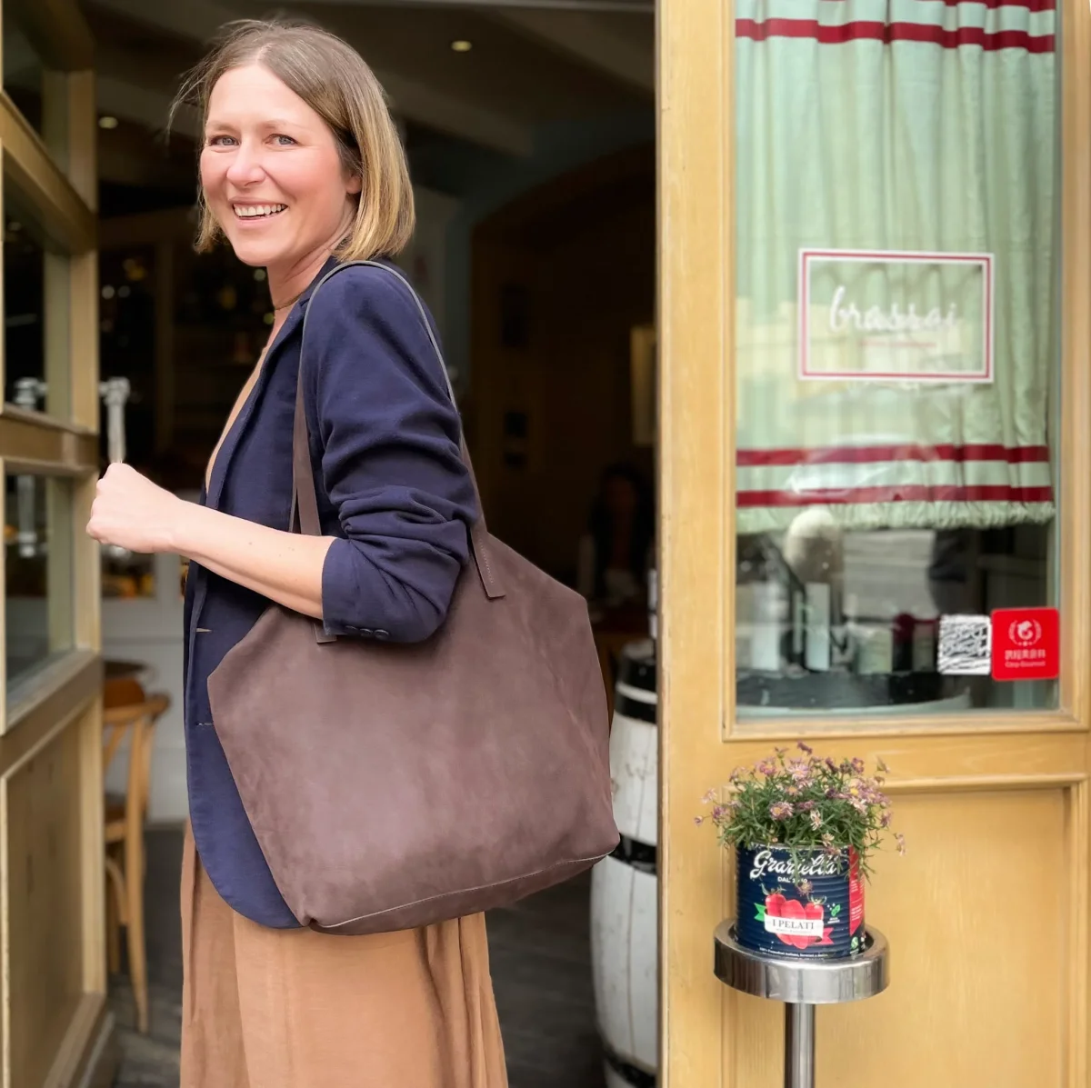 Alice bag long beach testa di moro