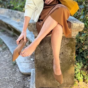 Ballerina Agostina long beach caramello