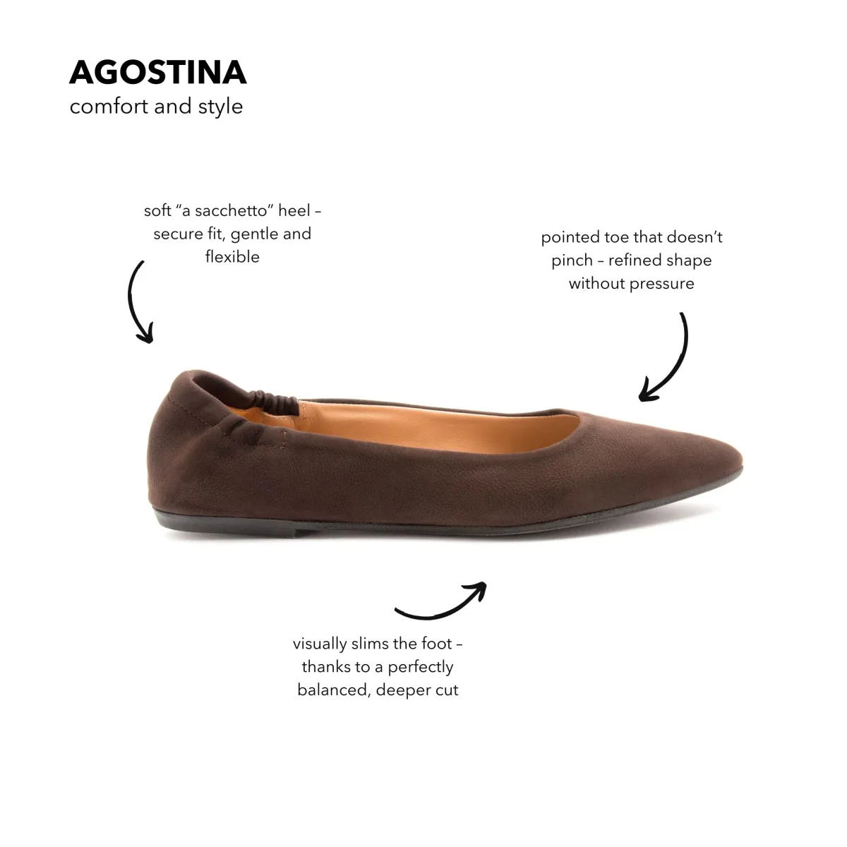 Ballerina Agostina long beach testa di moro - immagine 7